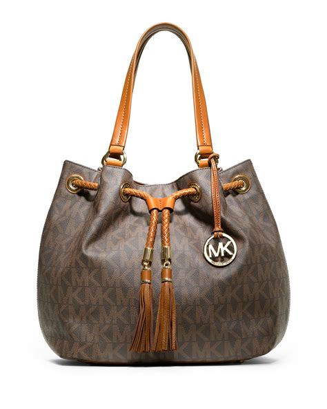 michael michael kors jet set large gathered tote|michael kors large luggage sets.